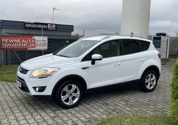 Ford Kuga cena 42900 przebieg: 180000, rok produkcji 2011 z Orzesze małe 352